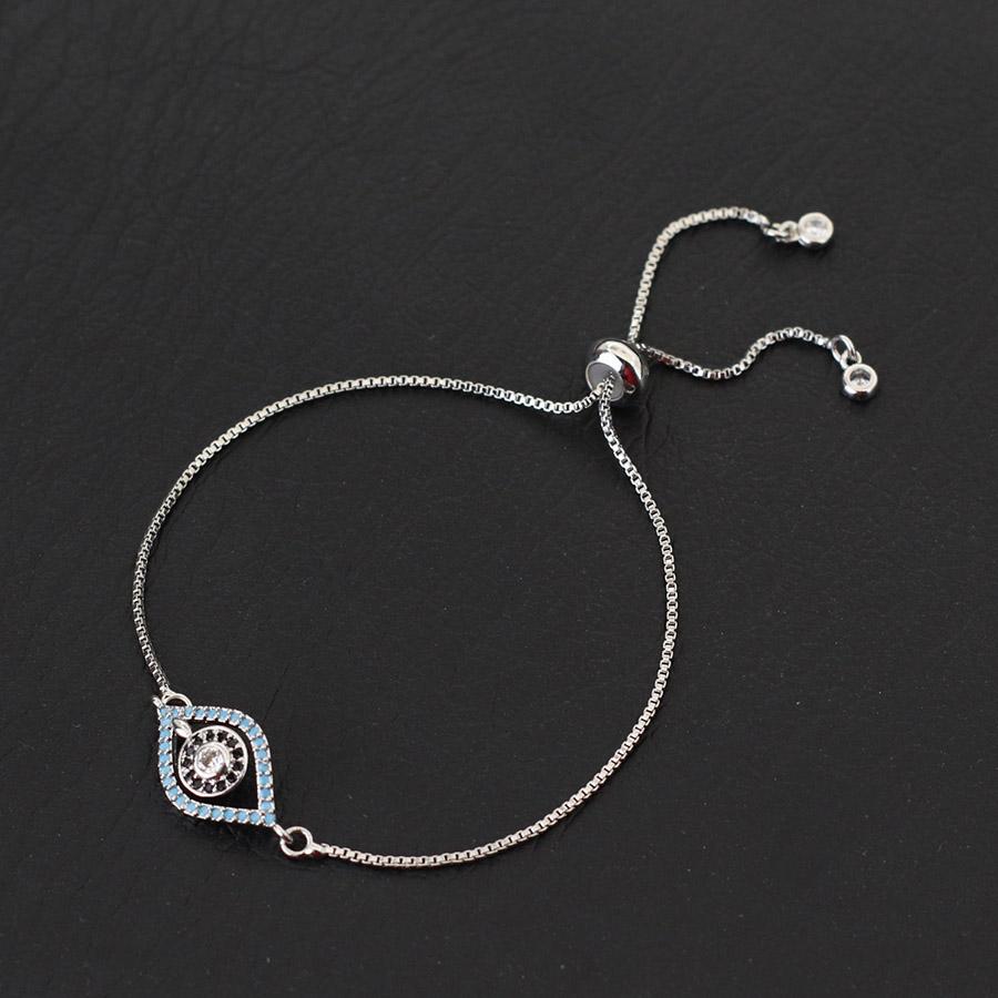 Luxury Women Chain Bracelet Not Allergic Adjustable Link Braclet Evil Eyes Butterfly Cross Cuckold Braslet Gifts For Her Pulsera