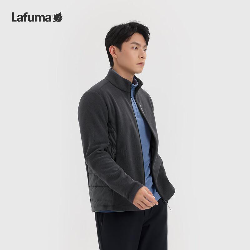 Lafuma Men's Stand-Collar Spliced Fleece Jacket