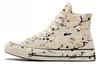 Chuck 70 High 'Archive Paint Splatter - Egret' A01170C