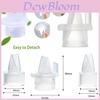 Silicone Breast Pump Accessories Duckbill Valve And Inner Suction Port Manual/electric Compatible Food Grade Silicone