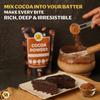 5:15 PM Pure Unsweetened Cocoa Powder 150g | Dark Alkalized Cocoa For Baking, Hot Chocolate & Milkshakes