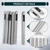 Good-6 Sizes Oval Hole Punch For Leather 6Mm-10Mm Hollow Leather Crafting Hand Punching Tool Kit For Leather Crafting