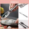 Skin Fish Steel Stainless Brush Scraper Fish Dish Brush Scraper Fish Dish Quick Scraper Knife Clean Peeler Scraper