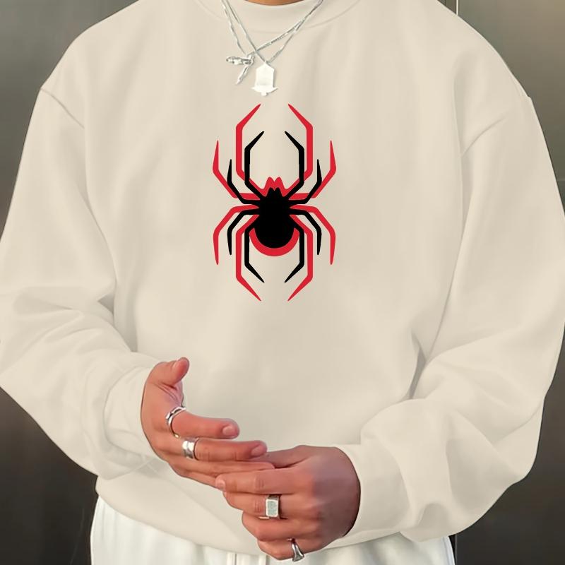 

Men s Crew Neck Sweatshirt, Ultra-Soft Breathable, Daily Essential Casual Wear XXL чёрный