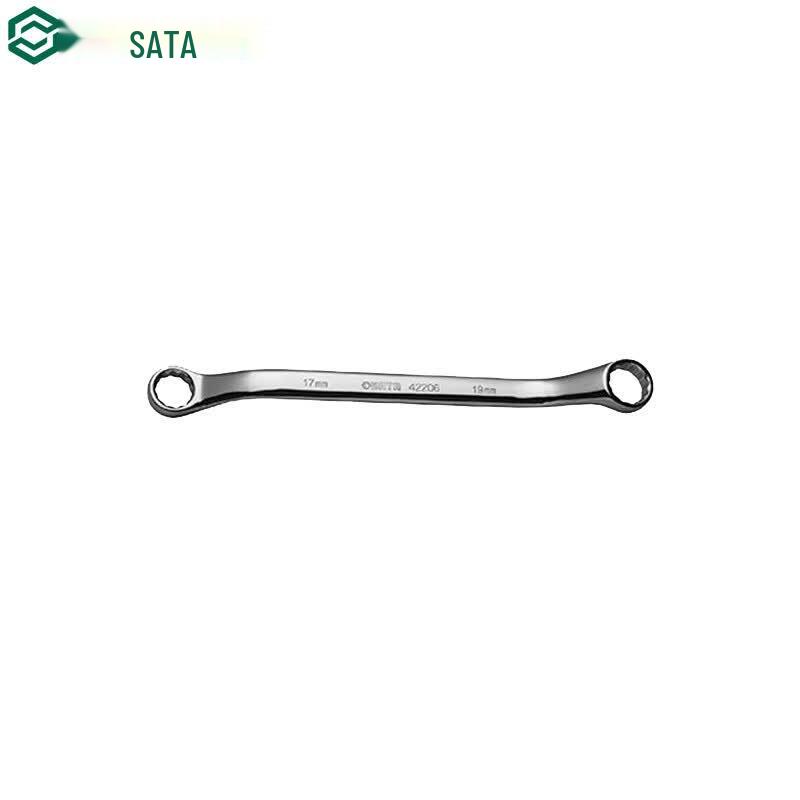 SATA Fully Polished Double Box End Wrench 8x10mm