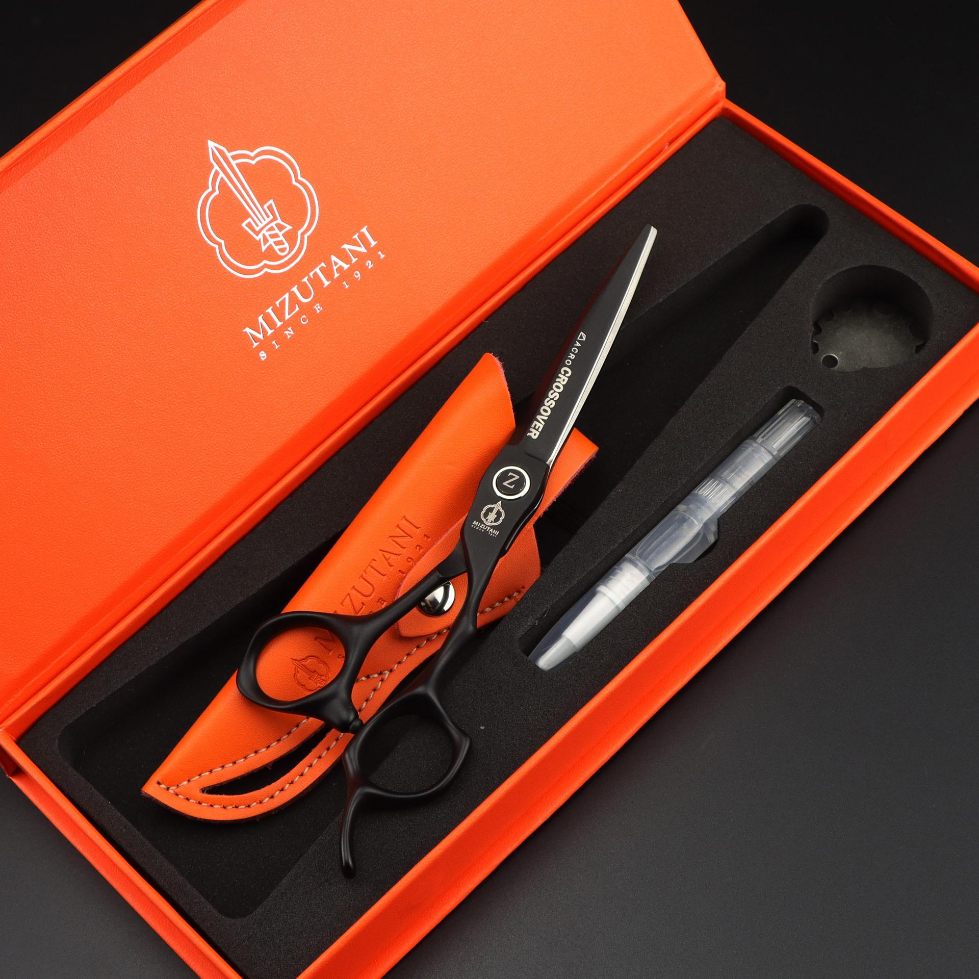 

6.3 inch black pink, water valley style, hair scissors, hair scissors, flat scissors, bangs scissors 6.3inch matte black flat shear