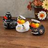 Creative Duck Officer Figure - Office Desk Decor Item - Gift for Others - Home Decoration - Car Interior Decoration
