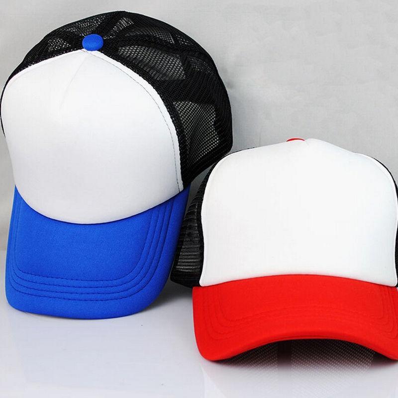 Dustin from STRANGER THINGS Red White & Blue HAT Trucker Cap 80s ADJUSTABLE Dustin from STRANGER THINGS Red White & Blue HAT Trucker Cap 80s ADJUSTABLE