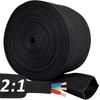 10/1M Heat Shrink Braided Sleeving Mesh Automotive Split Sheathing Wrap Management Heat Shrink Tube Home Device Protect Sleeve