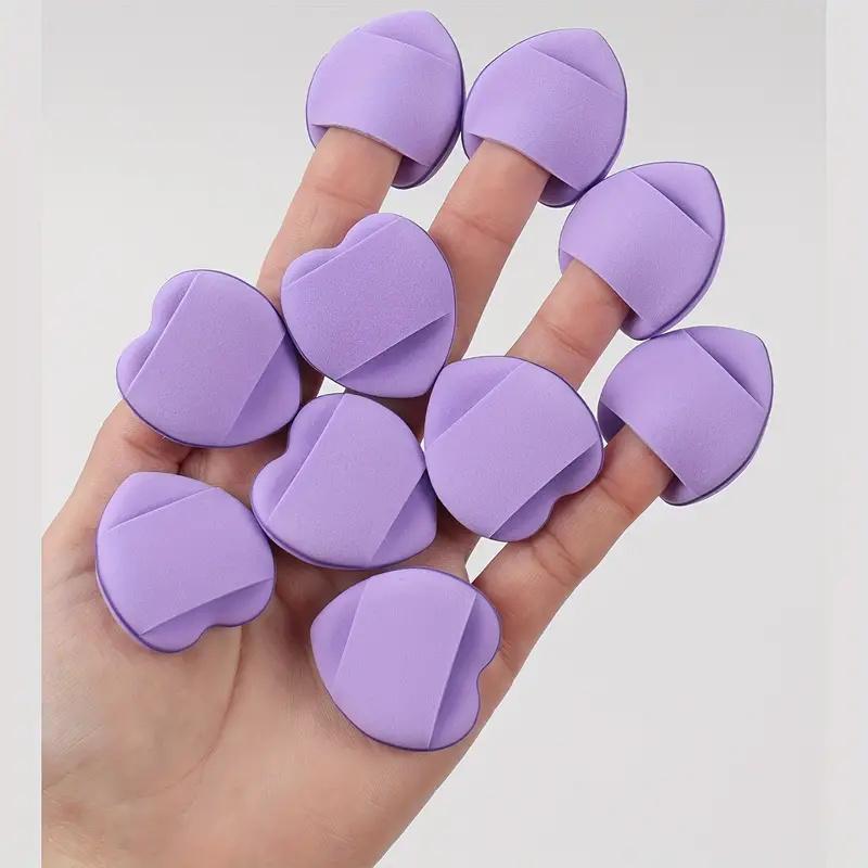 

20/10 шт. Набор мини-пуховок для пудры Finger Air Cushion Sponge Powder Puff Foundation Powder Detail Makeup Sponge Face Concealer Cosmetic Puff