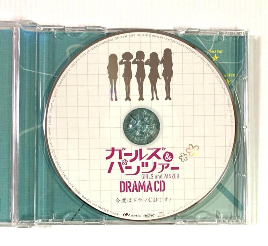 [USED] "Girls & Panzer" Drama CD 6 Pieces