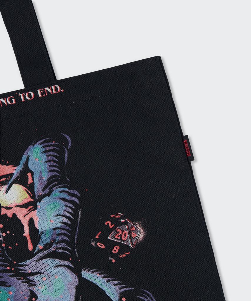 Musinsa Standard [Stranger Things Collaboration] Hellfire Club Shoulder Bag [Black]
