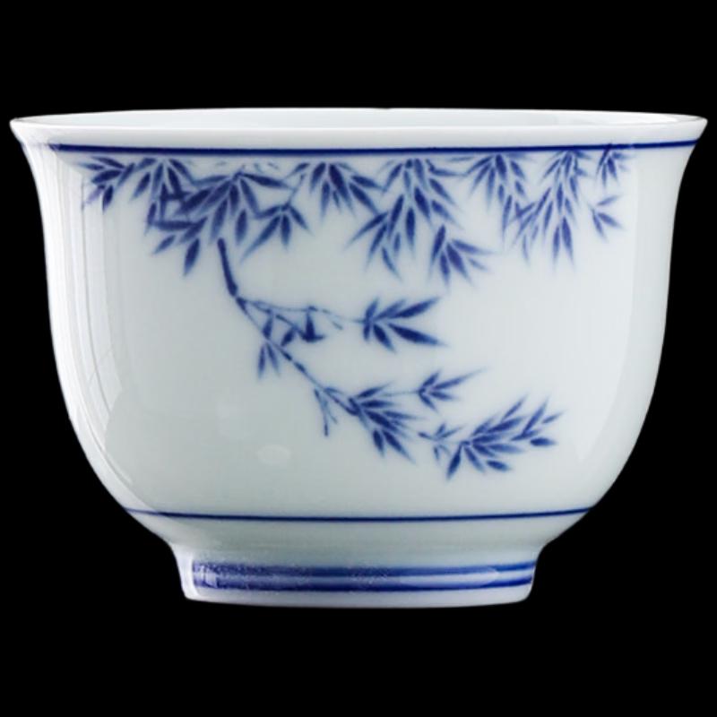 ZISIZ Retro Ceramic Kung Fu Tea Guest Cups Set