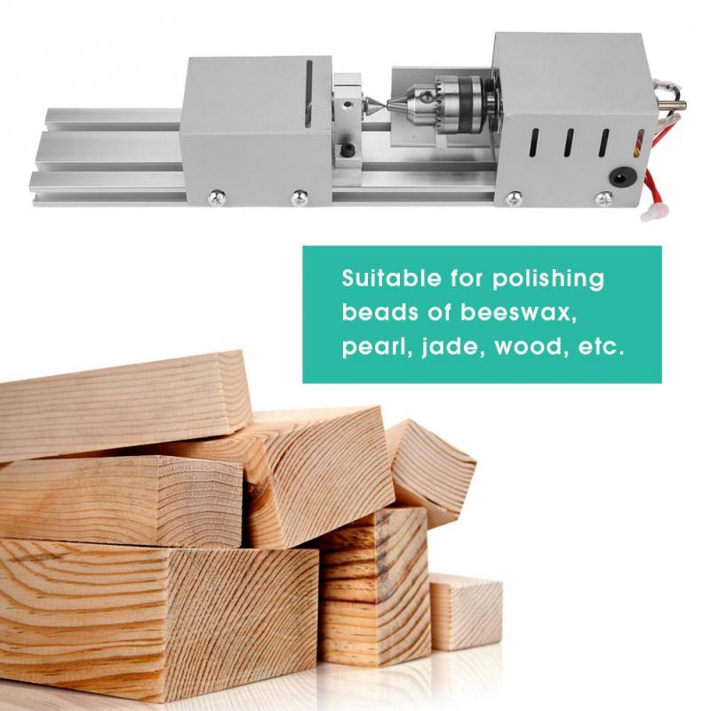 Mini Lathe Beads Polisher Jewelry Beads Polishing Grinding Machine Woodworking DIY Rotaries Tool Beads Polisher Mini Lathe Beads Polisher Jewelry Beads Polishing Grinding Machine Woodworking DIY Rotaries Tool Beads Polisher