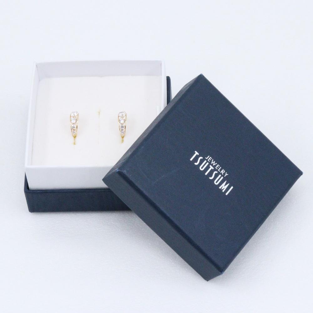 TSUTSUMI Piercing K18 Yellow Gold 1.2g Women Used