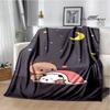 Cute cartoon bear Printed blankets picnic blanket Warm Flannel blankets Soft and comfortable blanket bed linings Birthday Gift