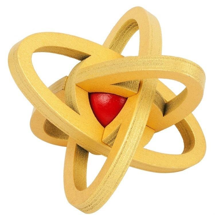 

Творческий Kai Zhi Building Blocks Luban Lock Kong Mingsuo для взрослых DIY Assembly Puzzle Science