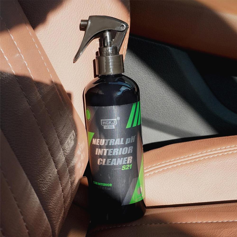 S21 Neutral Car Cleaning Interior Parts Plastic Refreshing Liquid Leather Repair Dry Foam Cleaner Spray Foaming Agent Clean
