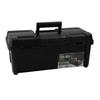 SK11 Tool Box, FRE-430BK, 430mm W X 230mm D X 180mm H, Durable Hard Type, Slide-Out Tray, Stackable