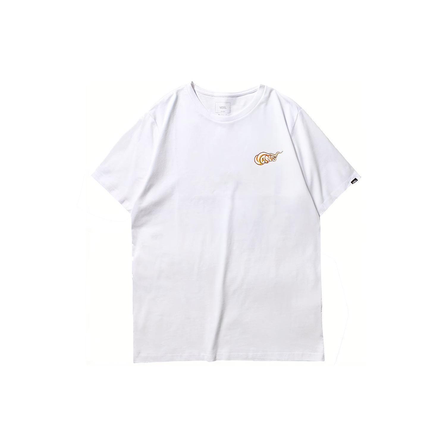 Vans Men s Artist Printed Round Neck Tee White VN0A4P5LWHT L
