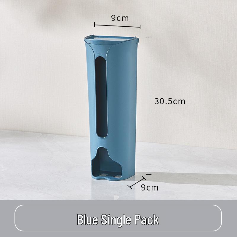 Wall-Mounted Flip-Top Sock and Underwear Organizer, Plastic, Large Capacity, No Drilling Needed