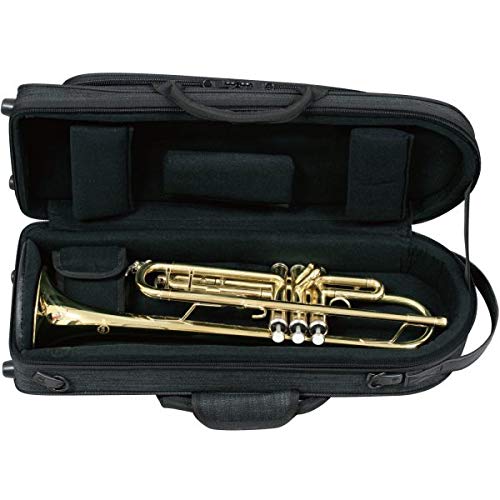 Kikutani Trumpet lightweight case that can be used as a backpack Tweed fabric Brown TR-Tweed