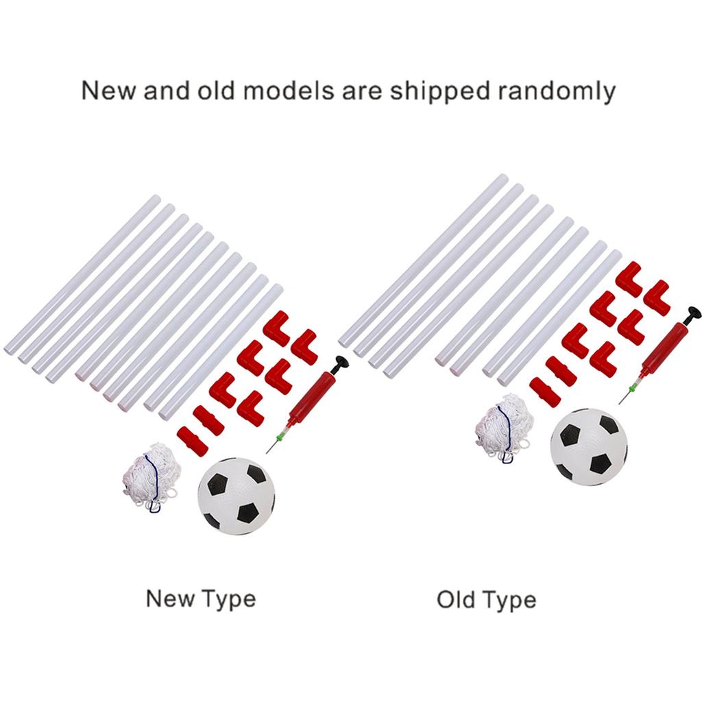 Indoor Outdoor Children Foot Soccer Goal Post Net Set with Pump Kids Sport Toy