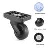 Black Luggage Universal Wheel Caster Replacement Trolley Suitcase Universal Wheel Repair Wear-resistant Suitcase Pulley