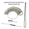 User Friendly Ring Sizer Instrument Featuring Metal Build for Convenient and Precise Jewelry Fit Assessment