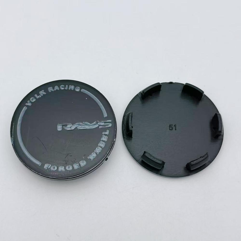 4pcs 51mm Car Wheel Center Caps with Rays Logo Emblem Wheel Rims hub cap Auto Rim Centre Cover Hubcap Car Styling Accessories
