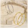Twist Circle Hoop Earring for Women, Stainless Steel Click-Top Mobius Hoop Huggies Earring, Tarnish Nickel Free Valentine's Gift