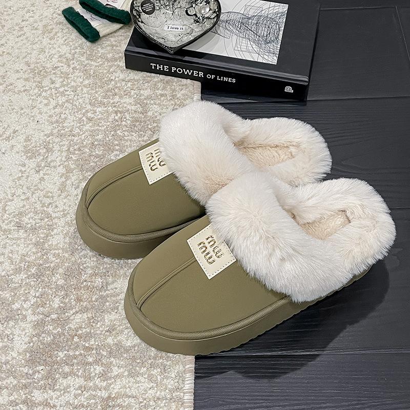 

Женские утепленные утолщенные теплые не устающие ноги стремя толстая подошва увеличивающие рост удобные водонепроницаемые нескользящие повседневные зимние ботинки хлопковые тапочки 40/41 хаки