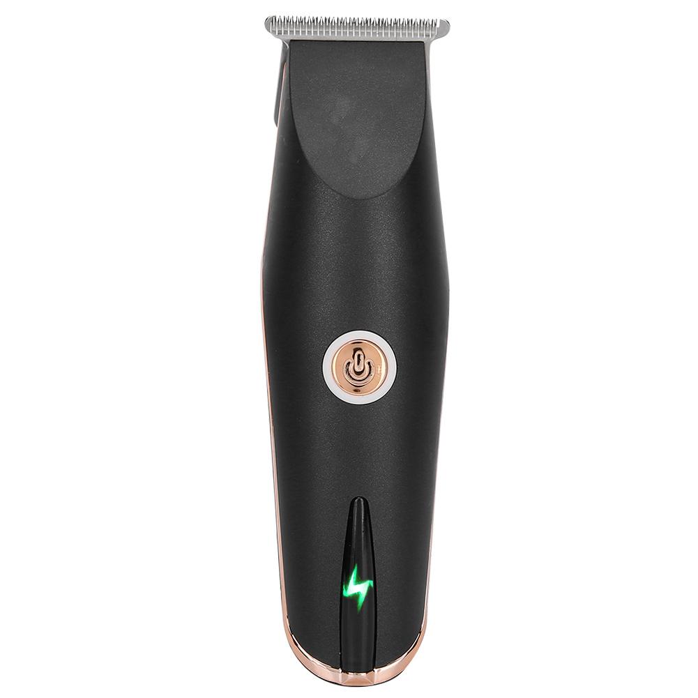 Professional Electric Hair Clipper Oil Head Hair Trimmer USB Charging Barber Hair Cutting ToolBlack