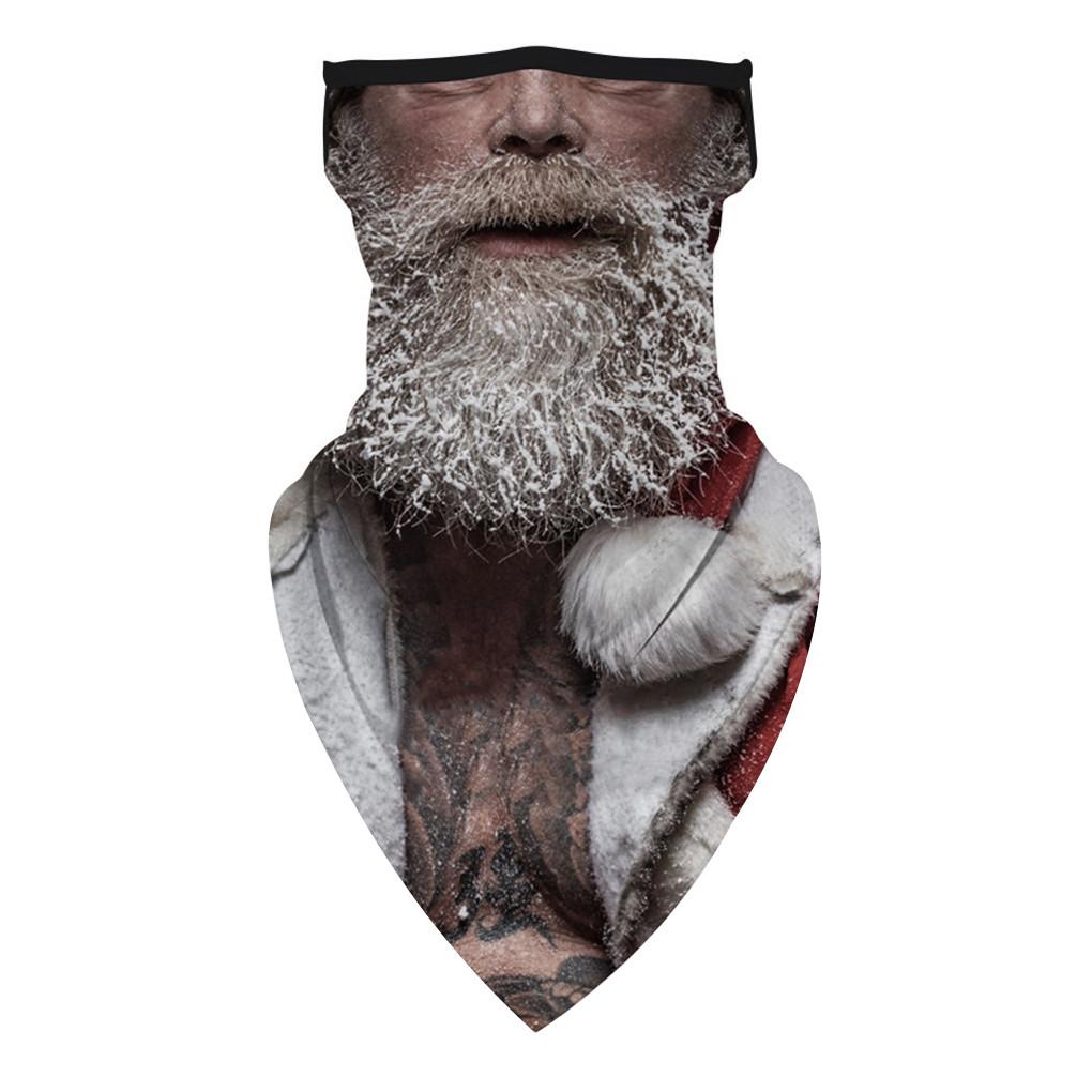 Weihnachten Halbgesichtsmaske Unisex Sturmhaube Bandana Nackenwärmer Schlauchschal Kopfbedeckung