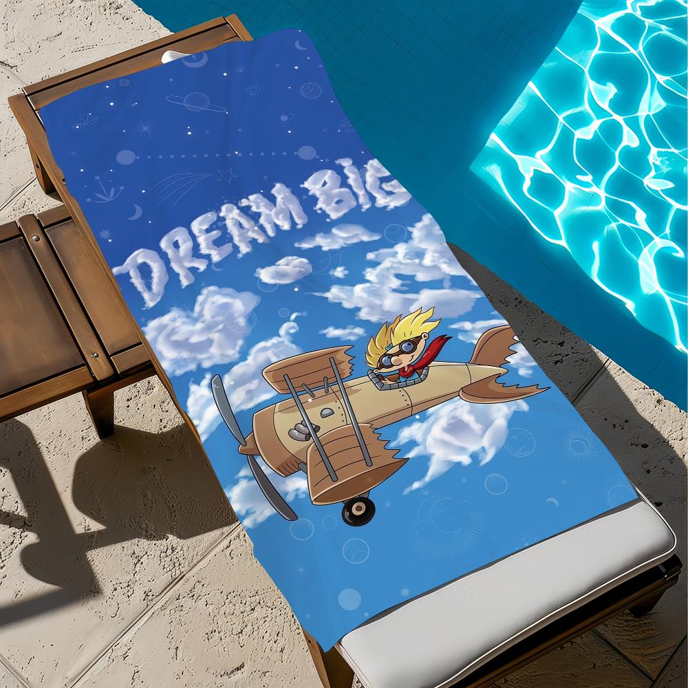 H-hey Cute Cartoon A-arnold Towel Beach Quick Dry Soft Pool Towels Gift for Travel Gym Shower Camping Sports