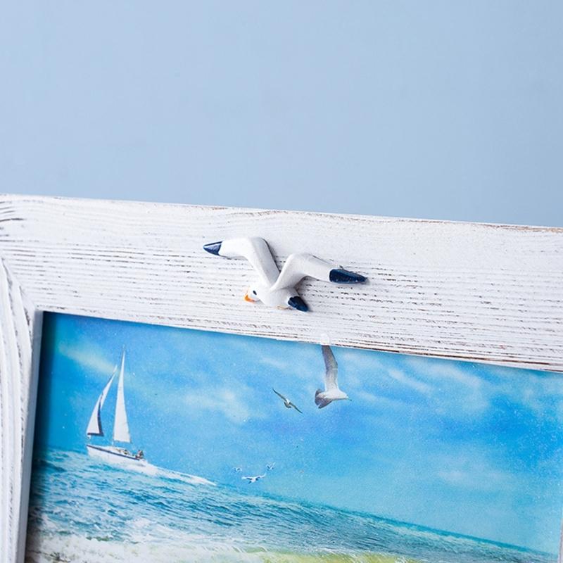 Stilvoller Natur-Themen-Bilderrahmen 6 Zoll Zeigen Sie Ihre Liebe zur Natur und zum Meeresleben auf charmante Weise Bewahren Sie Erinnerungen