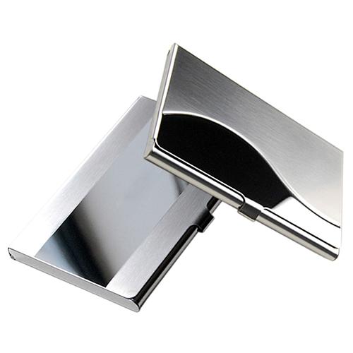 Modisches Edelstahlgehäuse, Taschenbox, Business-ID-Kreditkartenetui