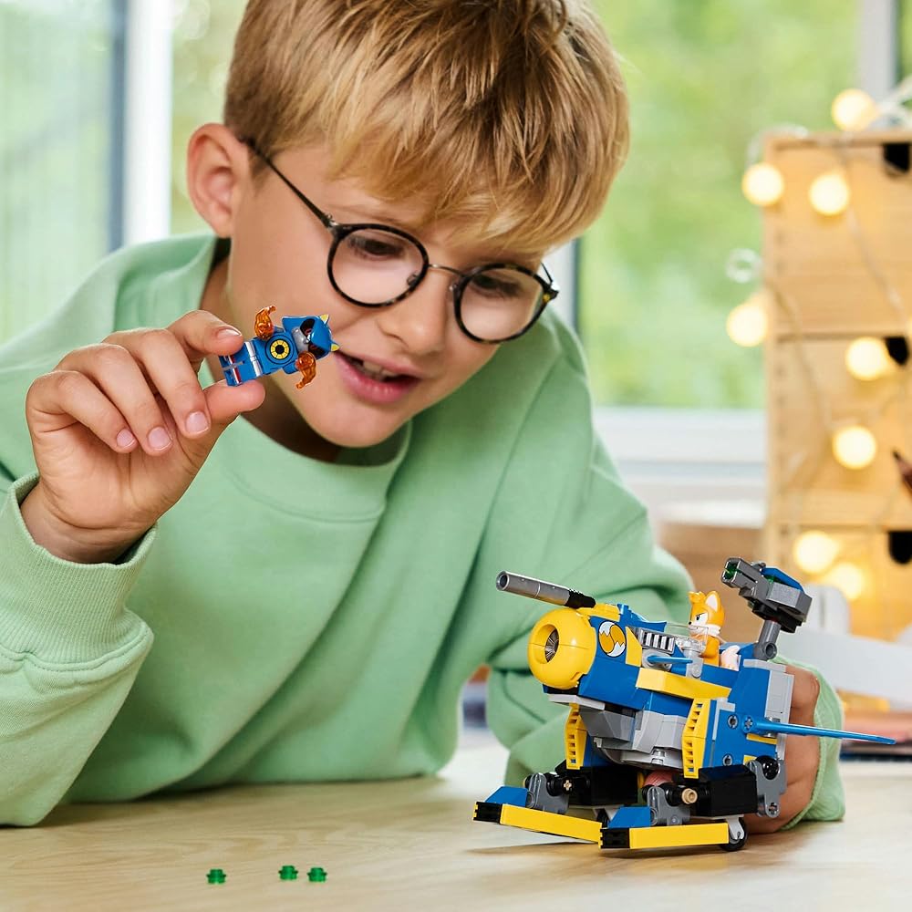 LEGO Sonic the Hedgehog Cyclone vs Metal Sonic Building Toy Set for Kids Ages 8-10