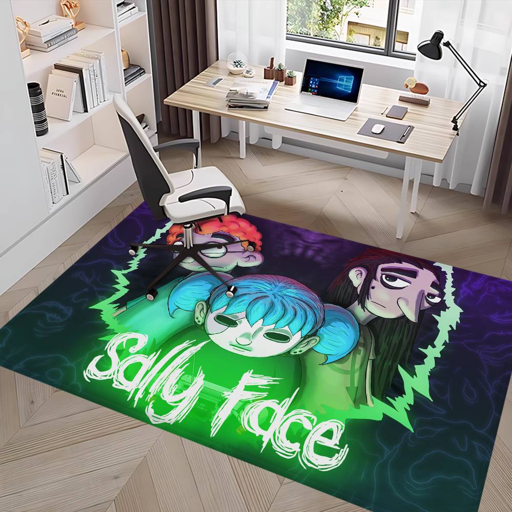 Game S-SallyS F-Face Room Mats Anti-slip Absorb Water Long Strip Cushion Bedroon Mat Household Carpets