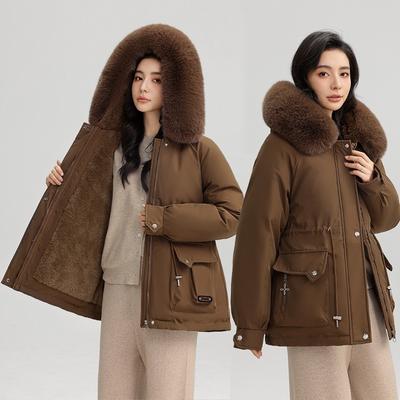 Short Pie Overcomes Women's Winter New Hooded Down Cotton Jacket Thickened Down Warm Jacket