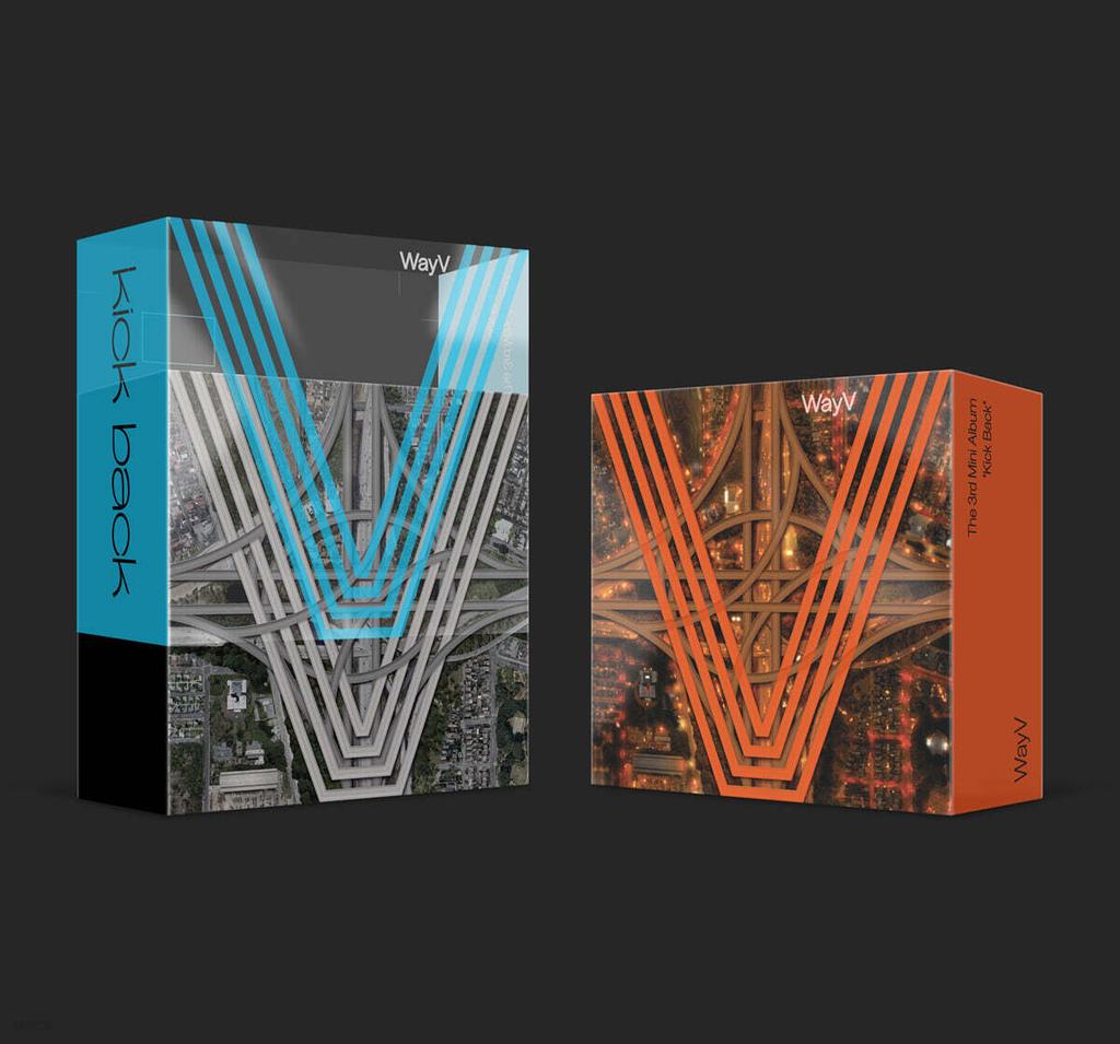 WayV - 3rd Mini Album: ‘Kick Back’ [Smart Music Album (Kit Album)] (Randomly Sent Out of 2 Types)