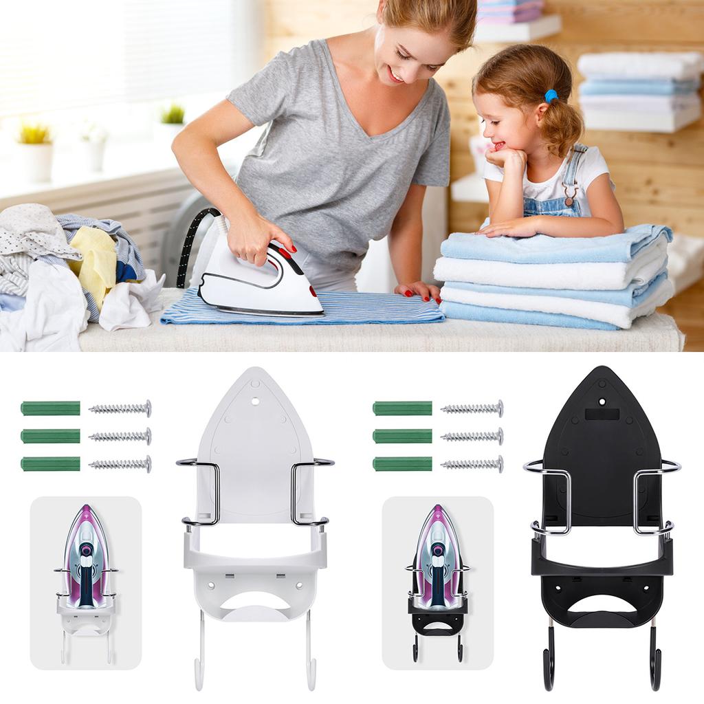 Ironing Board Holder Hanger Cupboard Door Wall Ironing Mount Storage Board Holder Storage Hotel Rack Bathroom Accessories