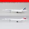 1:200 Scale Air France-British Airways Concorde Alloy Model - Civil Aviation Collectible Gift