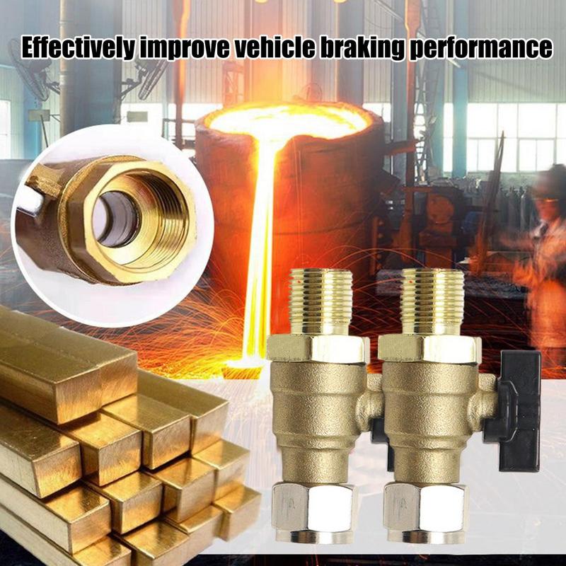 

Tire Brake Shut-Off Valve Brake Brass Air Plug Fitting Heavy Duty Powerful Integrated Hydraulic Parts For Most Car Models CHINA