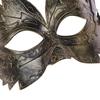 1Pc Carnival-Masquerade Mask Vintage Mask Gold Silver Half Face Mask Plastic Halloween Costume Party Mask Women Men