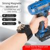 Strong Magnet Tool Holder Adjustable Strap Wrist Tool Band Magnetic Wristband  Hardware Tools