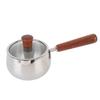 Milk Pot 316 Stainless Steel Anti Stick Multifunctional 1000ml Milk Saucepan for Soup Noodles One Person Diet
