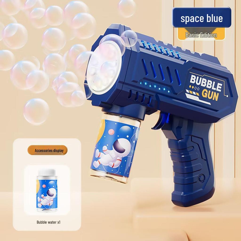 Dinosaur Bubble Gun: Automatic Handheld Bubble Machine Toy for Kids