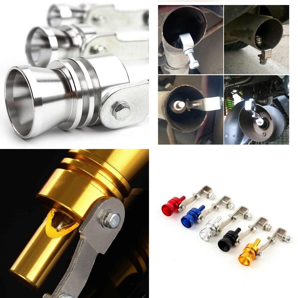 Universal Turbo Car Sound Whistle Exhaust Pipe Oversized Roar Maker For Auto