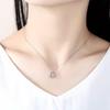 Yongyi S925 Sterling Silver Christmas Tree Necklace - Women's Light Luxury Pendant Jewelry